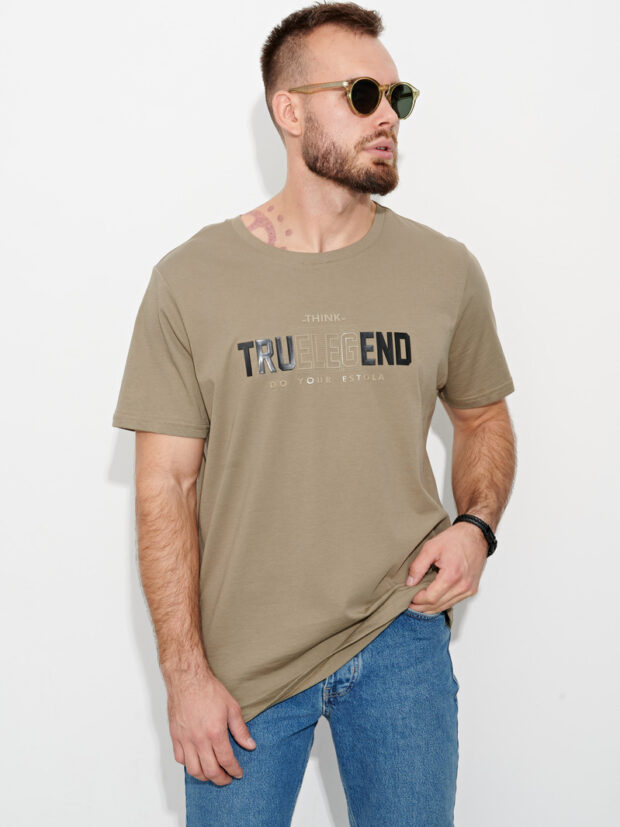 whitney e m555 haki Хаки Футболка мужская