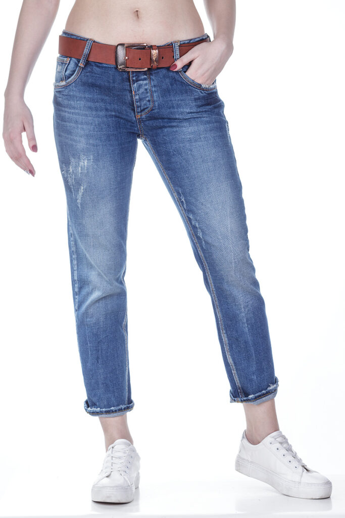 синие джинсы женские #; 2