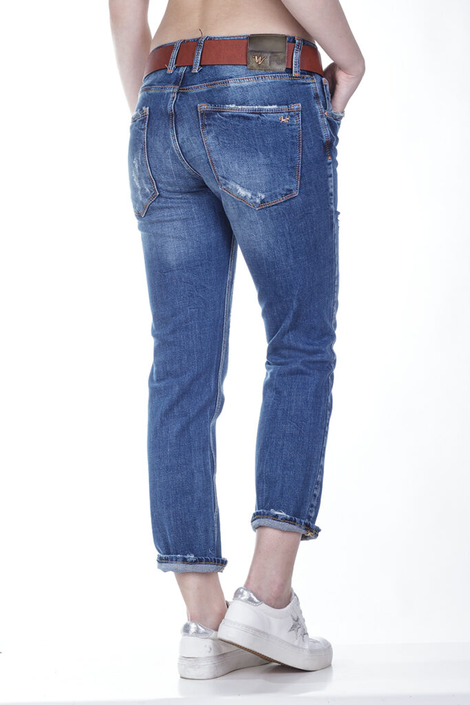 синие джинсы женские #; 6