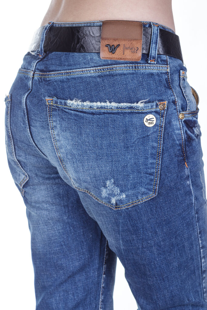 синие джинсы женские #; 7