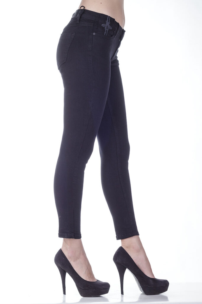 джинсы женские черные 5