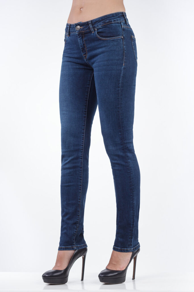 джинсы женские синие 2