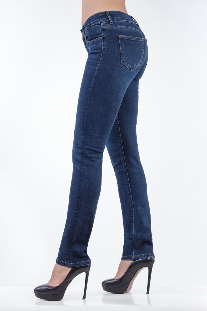 джинсы женские синие 3