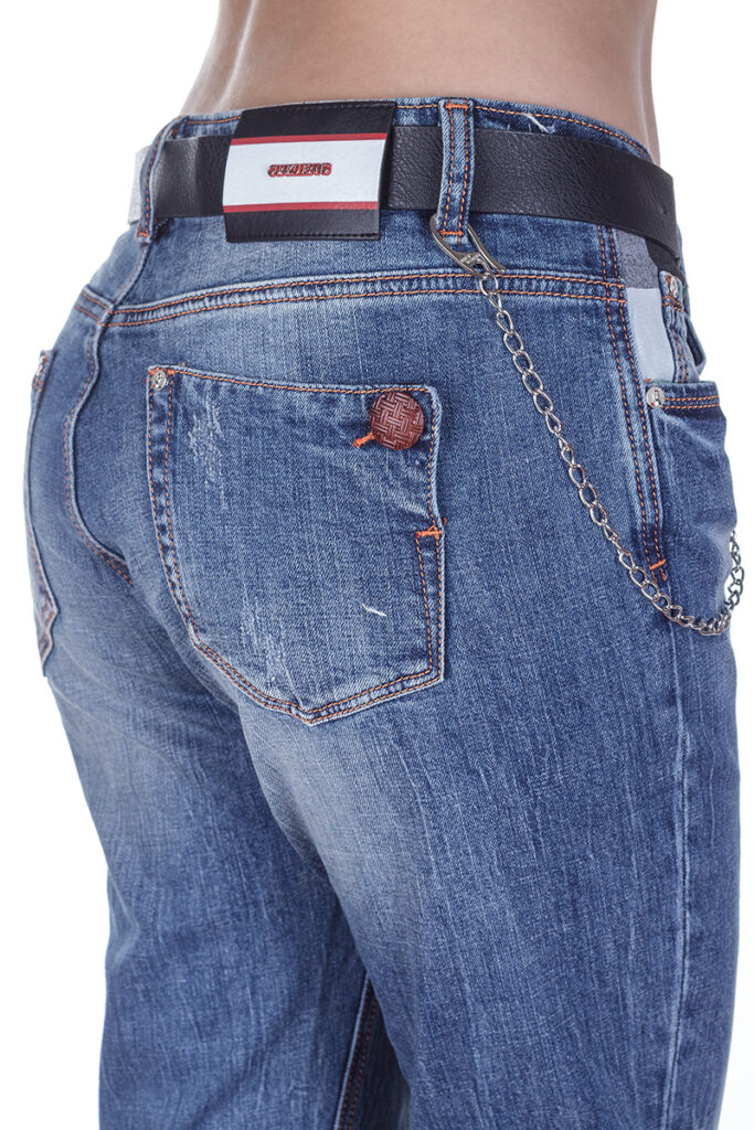 джинсы женские синие 6