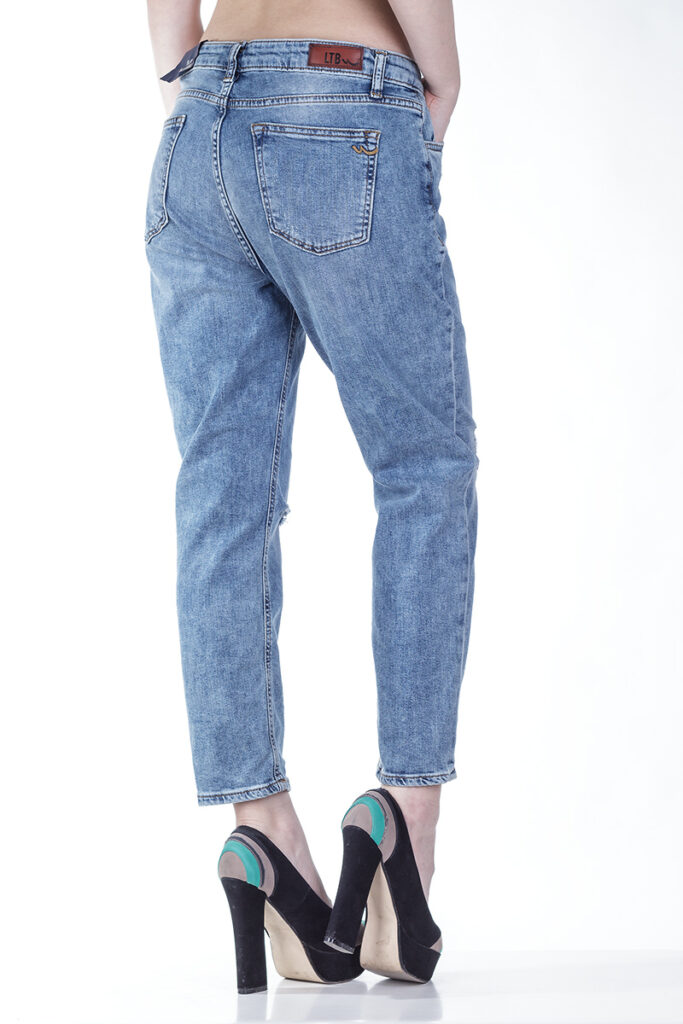 джинсы женские синие 4