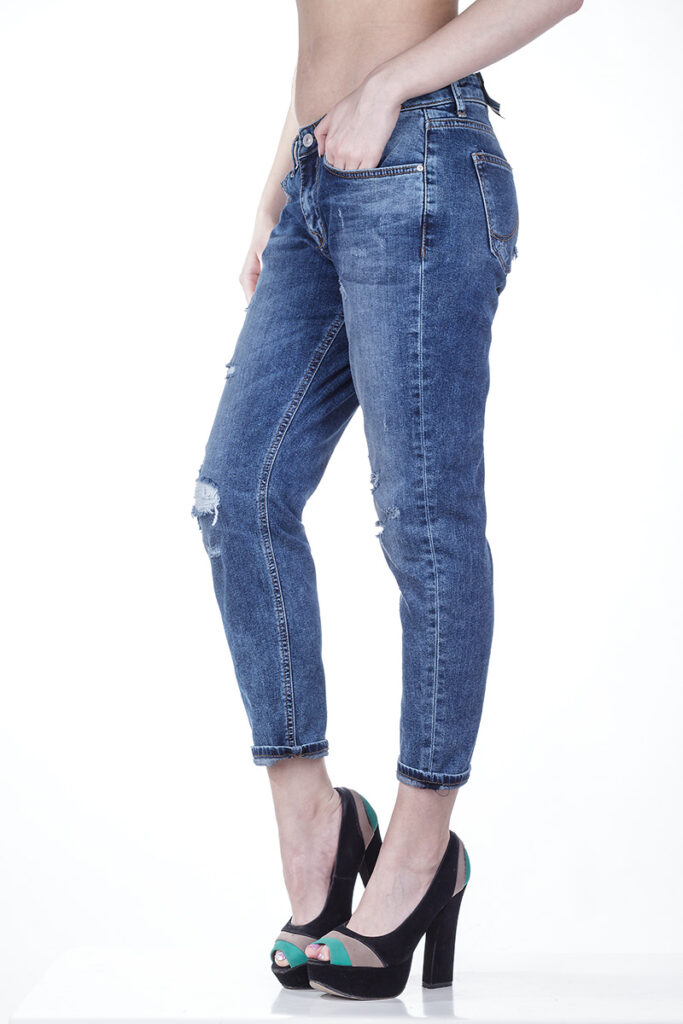 джинсы женские синие 3