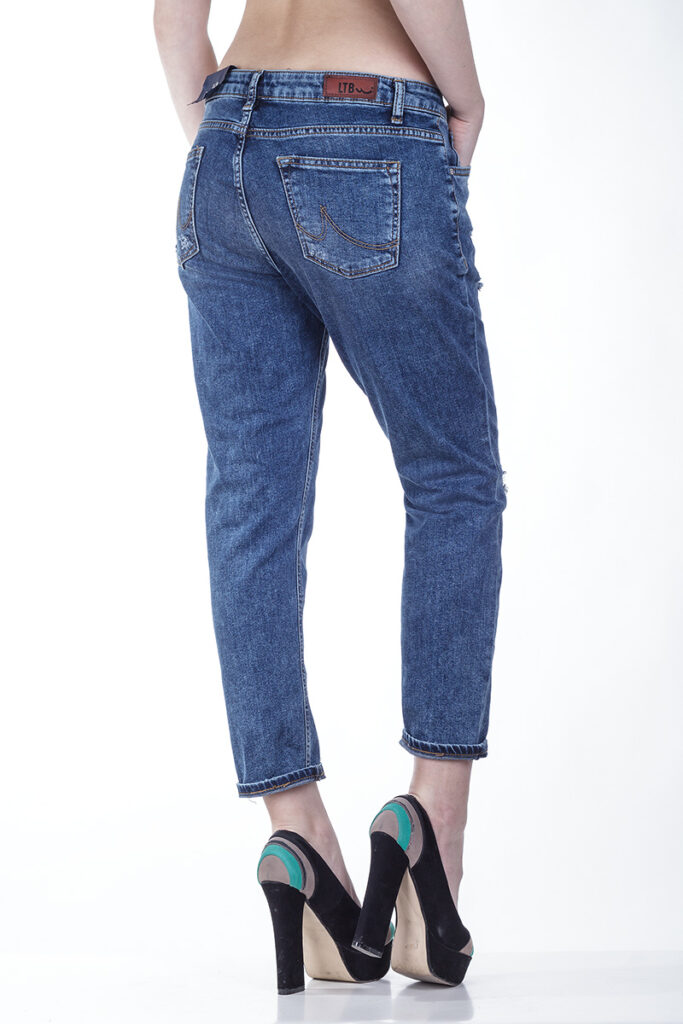 джинсы женские синие 5