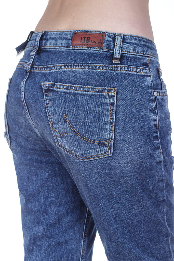 джинсы женские синие 7