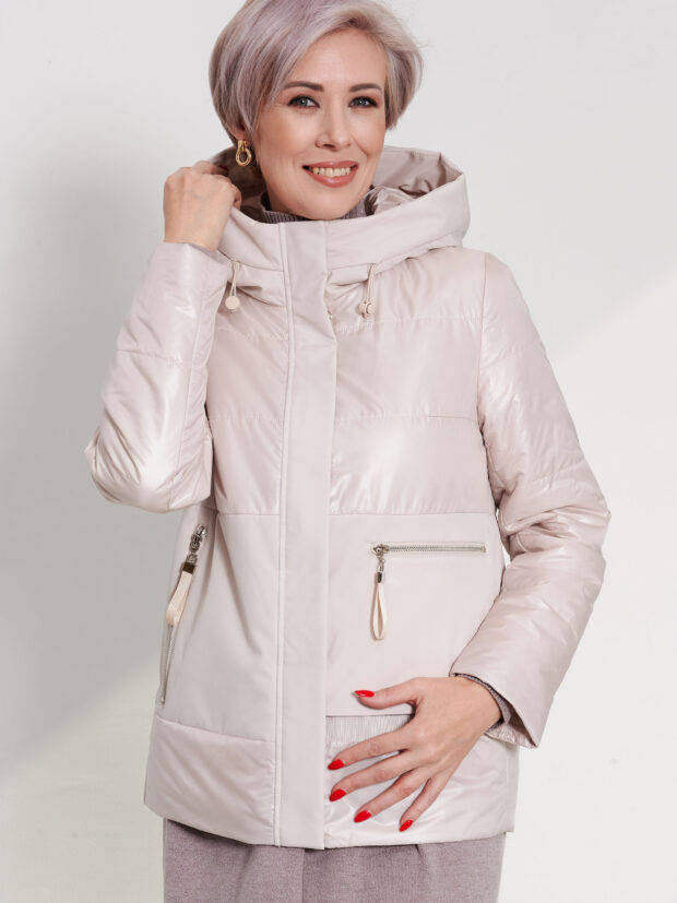 icebear gwc22567i g625 Жемчужный Куртка женская демисезонная