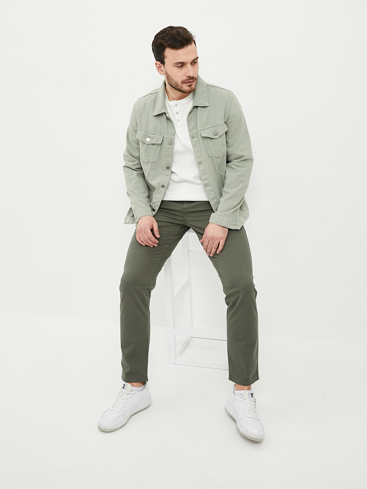 брюки мужские хаки 2