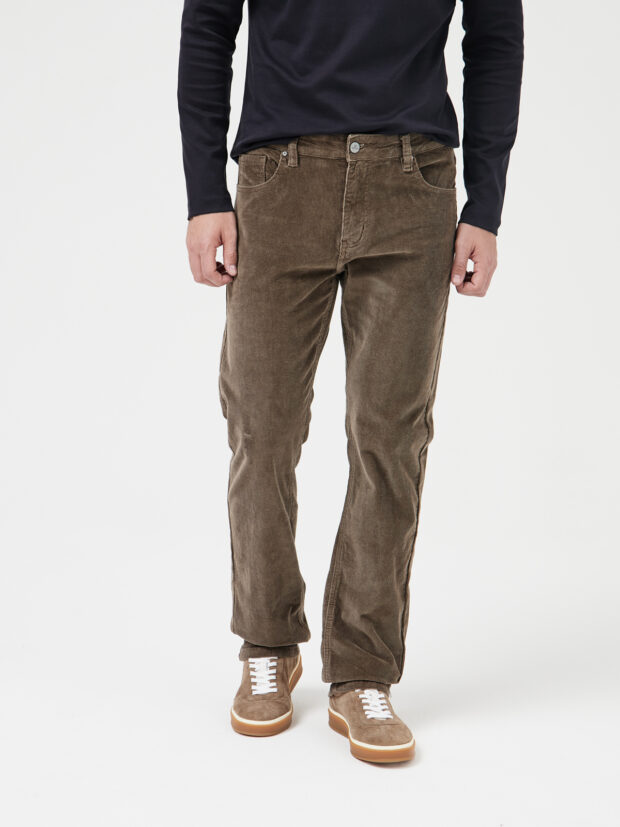 mossmore mr2595v Вельвет beige Бежевый Брюки мужские