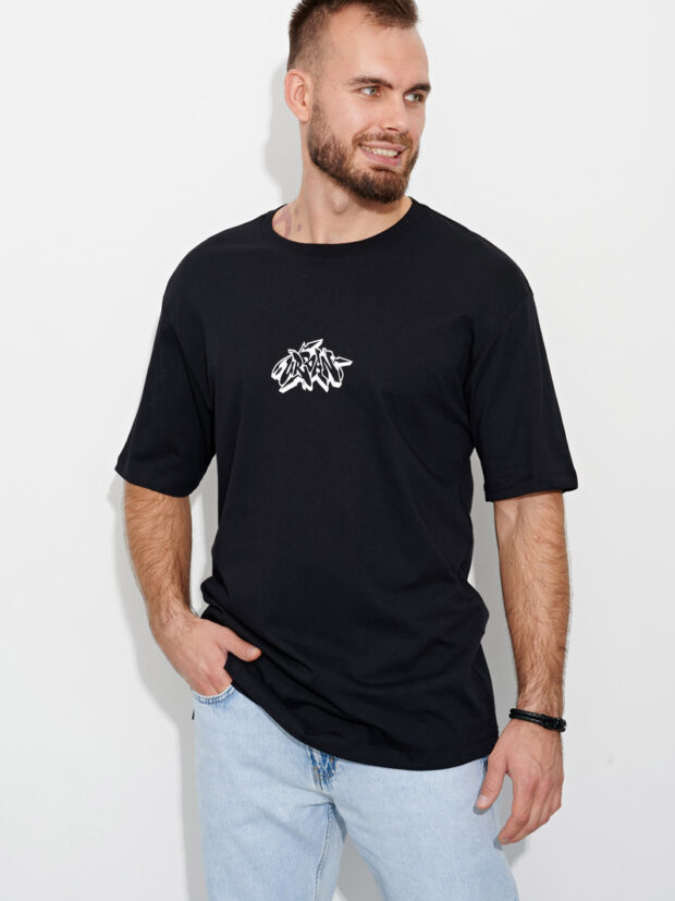 whitney e m537 black Черный Футболка мужская