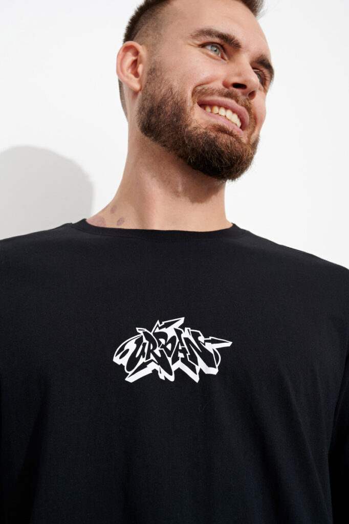 футболка мужская черная 5