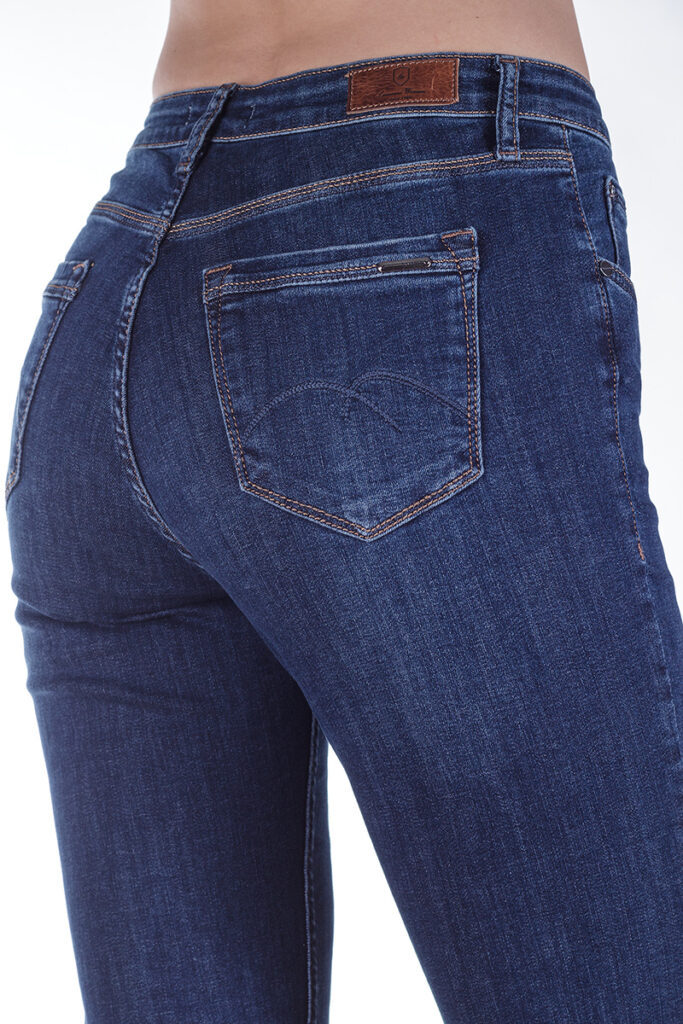 джинсы женские синие 4