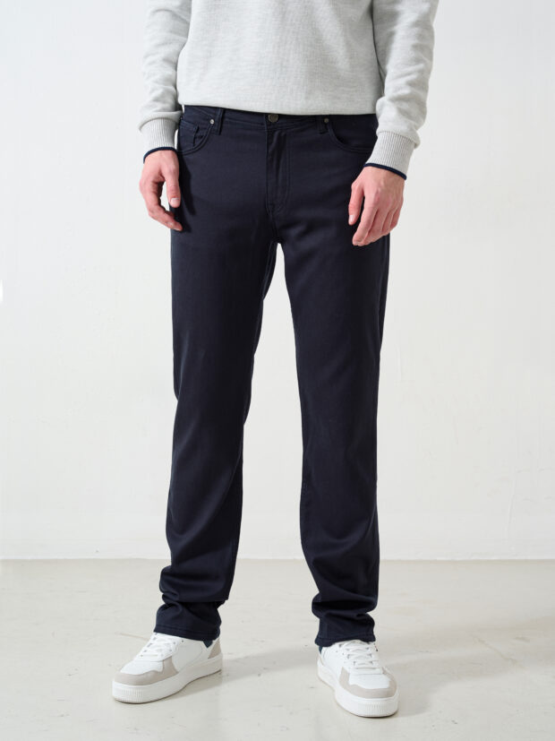 blk jeans md 8384 1199 104 tencel Синий Брюки мужские