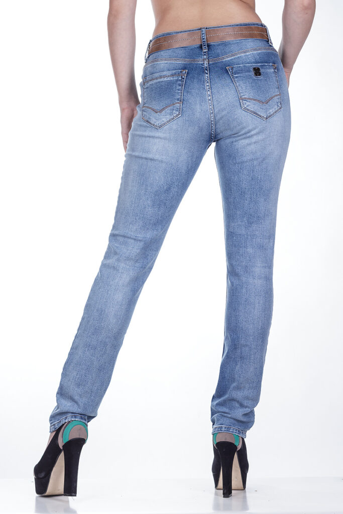 джинсы женские голубые 3