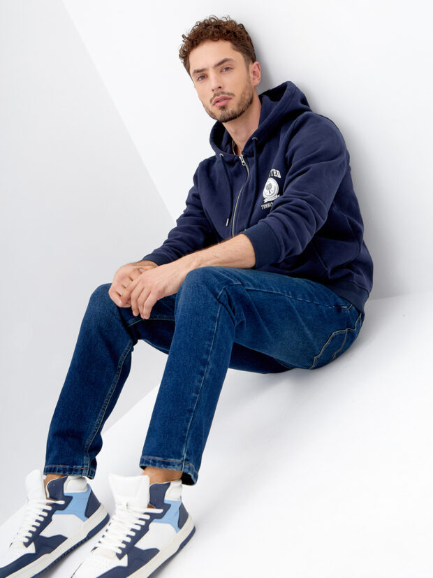 mossmore mr2672 tint Темно синий Джинсы мужские