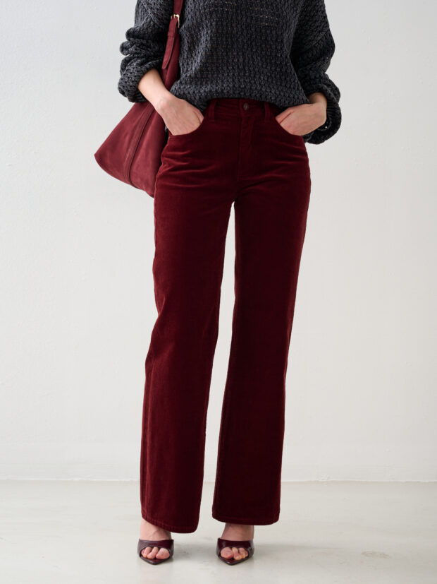 bochetti cgu 2164n 2781 21 Бордовый Брюки женские вельвет