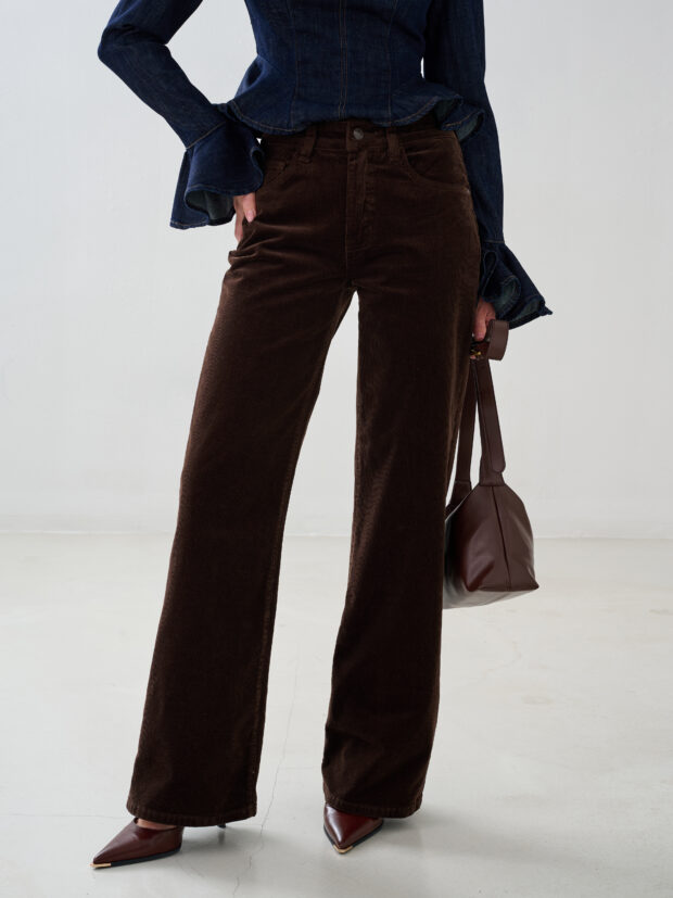 bochetti cgu 2164n 2781 32 Коричневый Брюки женские вельвет