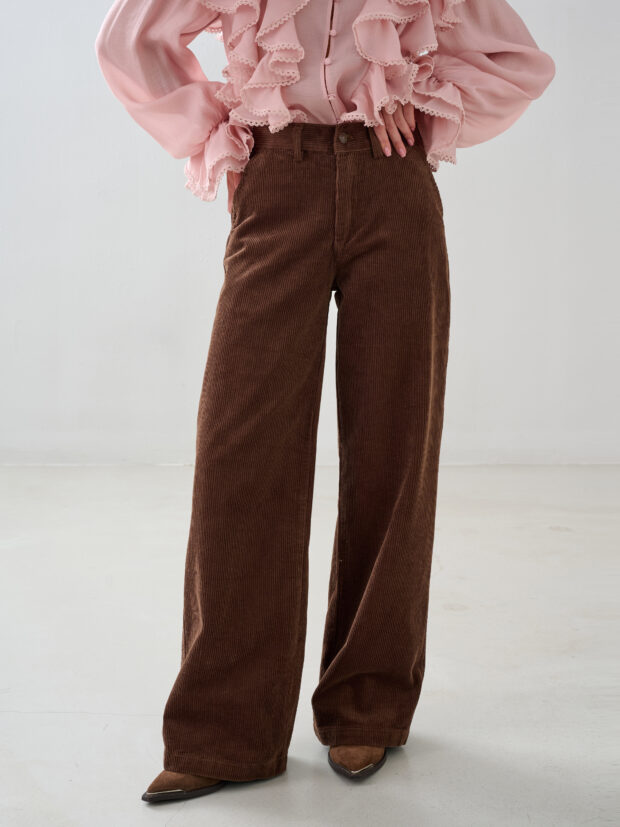 bochetti cgu 2163n 2780 32 Темно коричневый Брюки женские вельвет