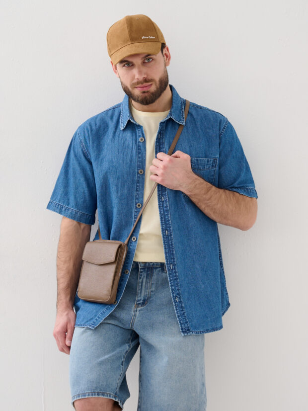 bochetti cgu 9021n 1347 v71 Синий Рубашка мужская джинсовая