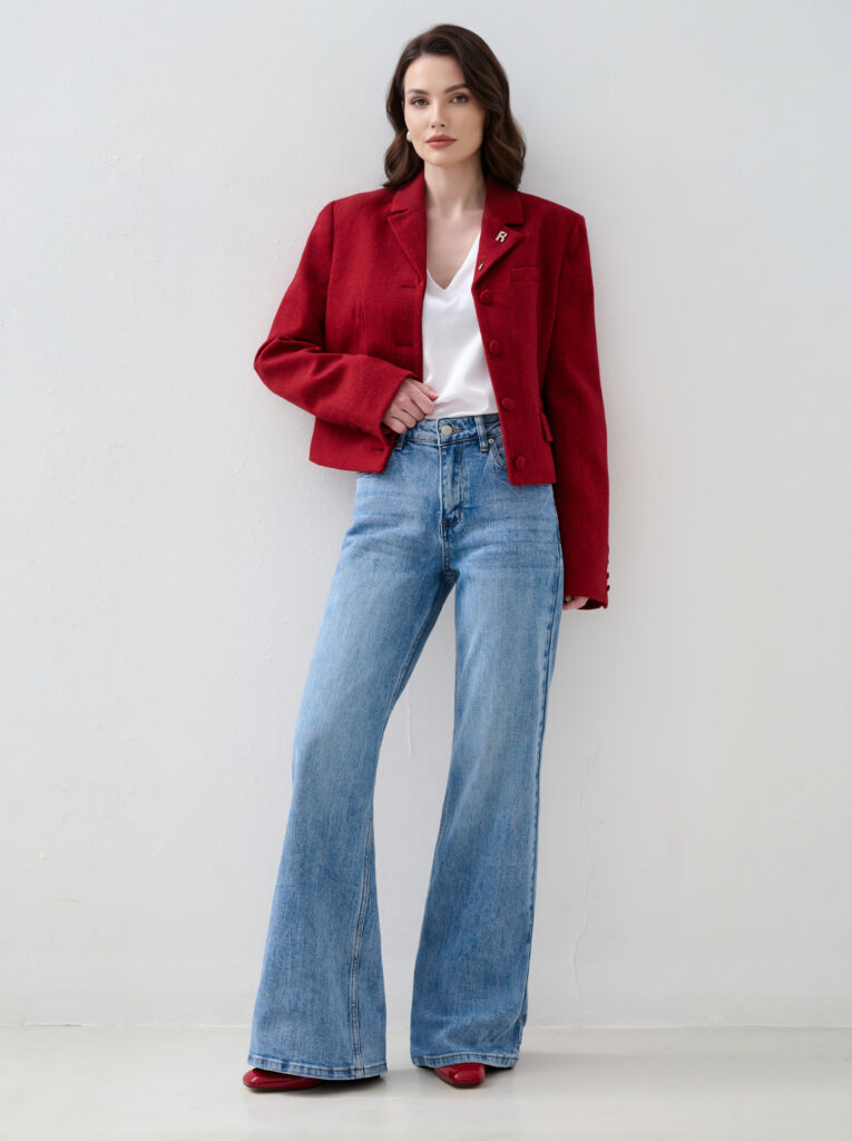 джинсы женские светло-синие 2