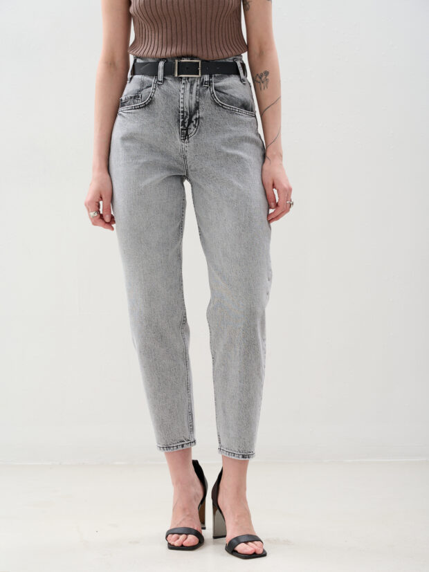 cracpot 1131 9967 grey Серый Джинсы женские