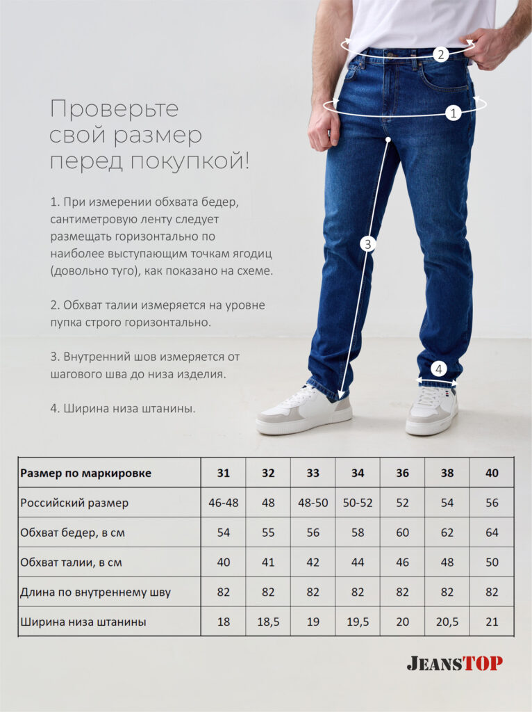 джинсы мужские синие 8