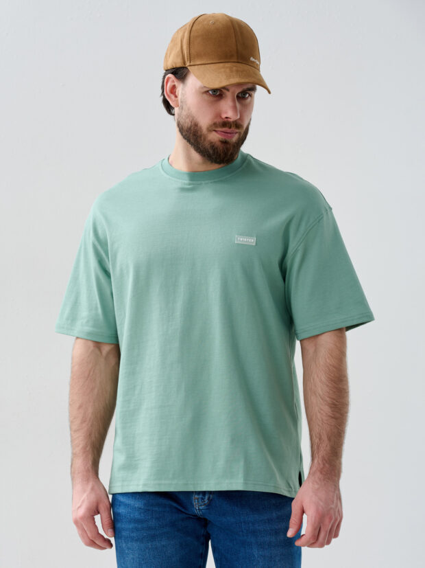 twister ets 2398 almond green Зеленый Футболка мужская