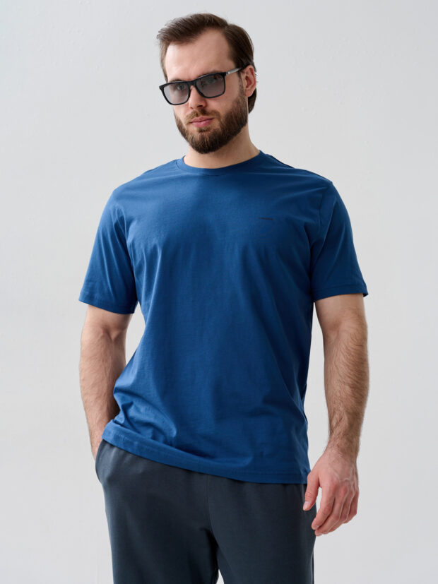 vigoss 3124 03370 v0125 Индиго Футболка мужская