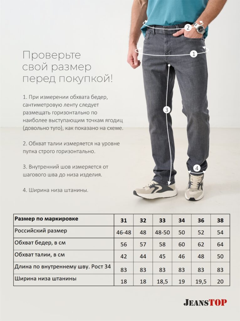 джинсы мужские серые 8
