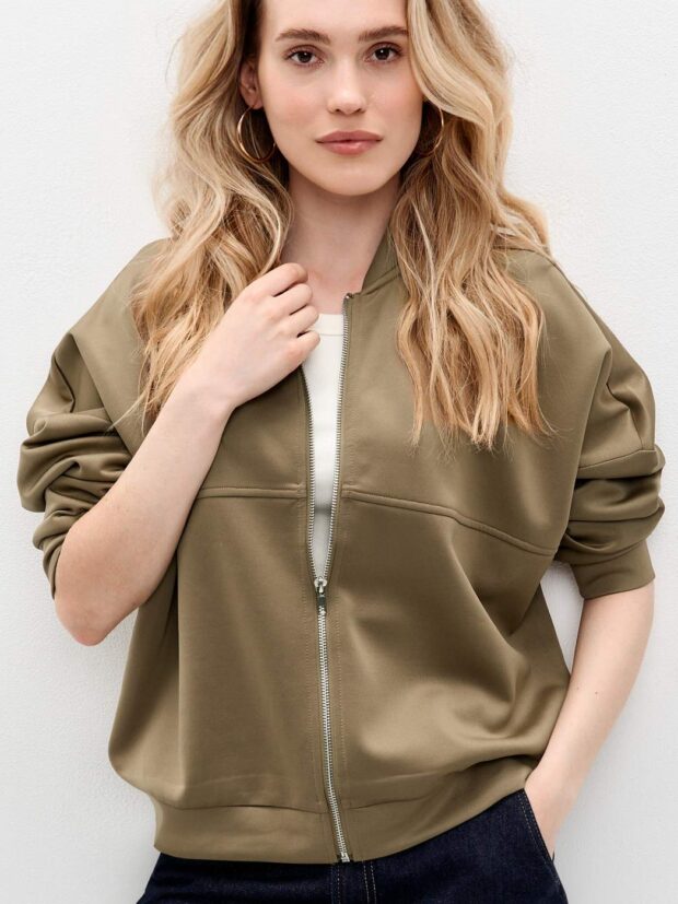 fine joyce f612 0556f khaki Хаки Трикотаж женский